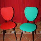 Lot de 2 chaises vintages