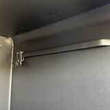 Metal kitchen cabinet, ball handles, 1950s