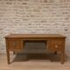 Solid wood coffee table with drawers – chic country style