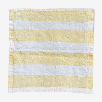 Towel Bayadère Yellow