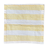 Towel Bayadère Yellow
