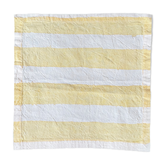 Towel Bayadère Yellow