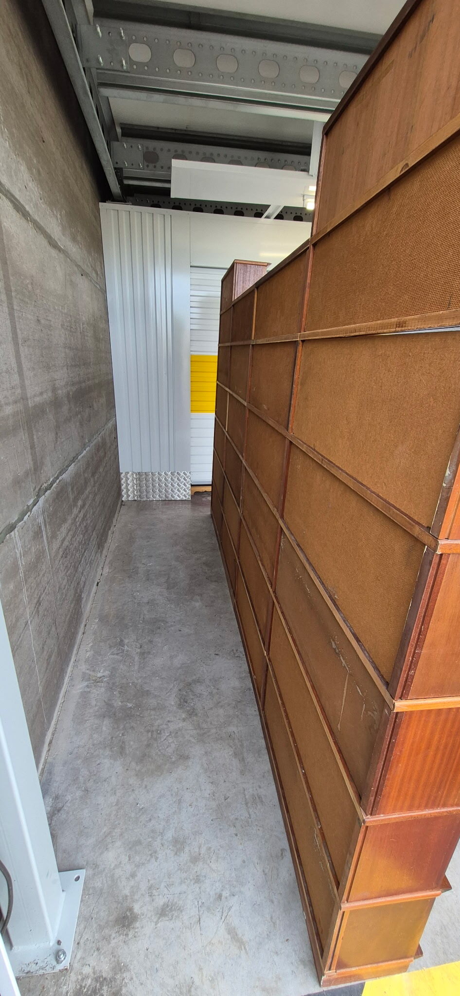 Large modular teak library – vintage Scandinavian design
