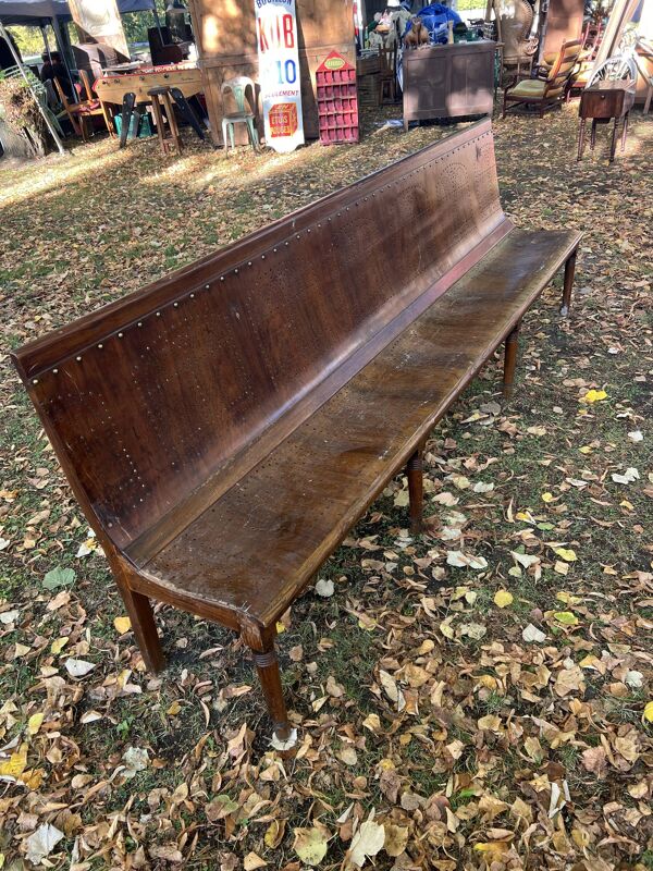 Banquette de bistrot 1900