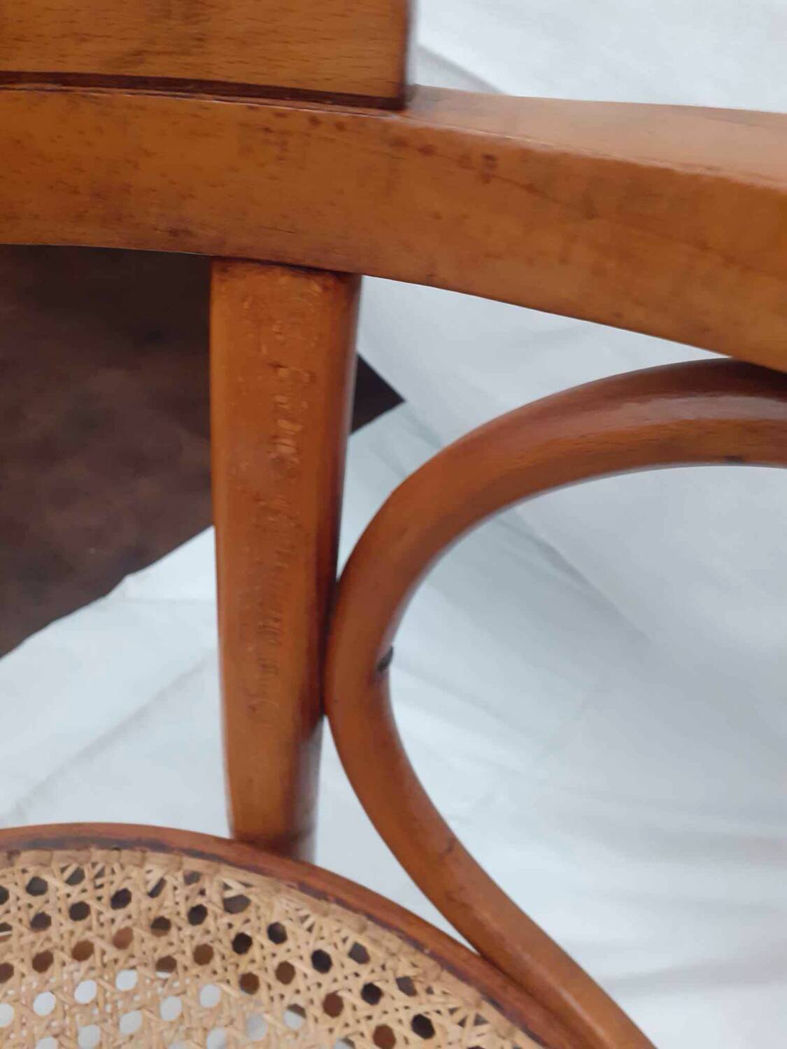 Cane armchair, Thonet brand