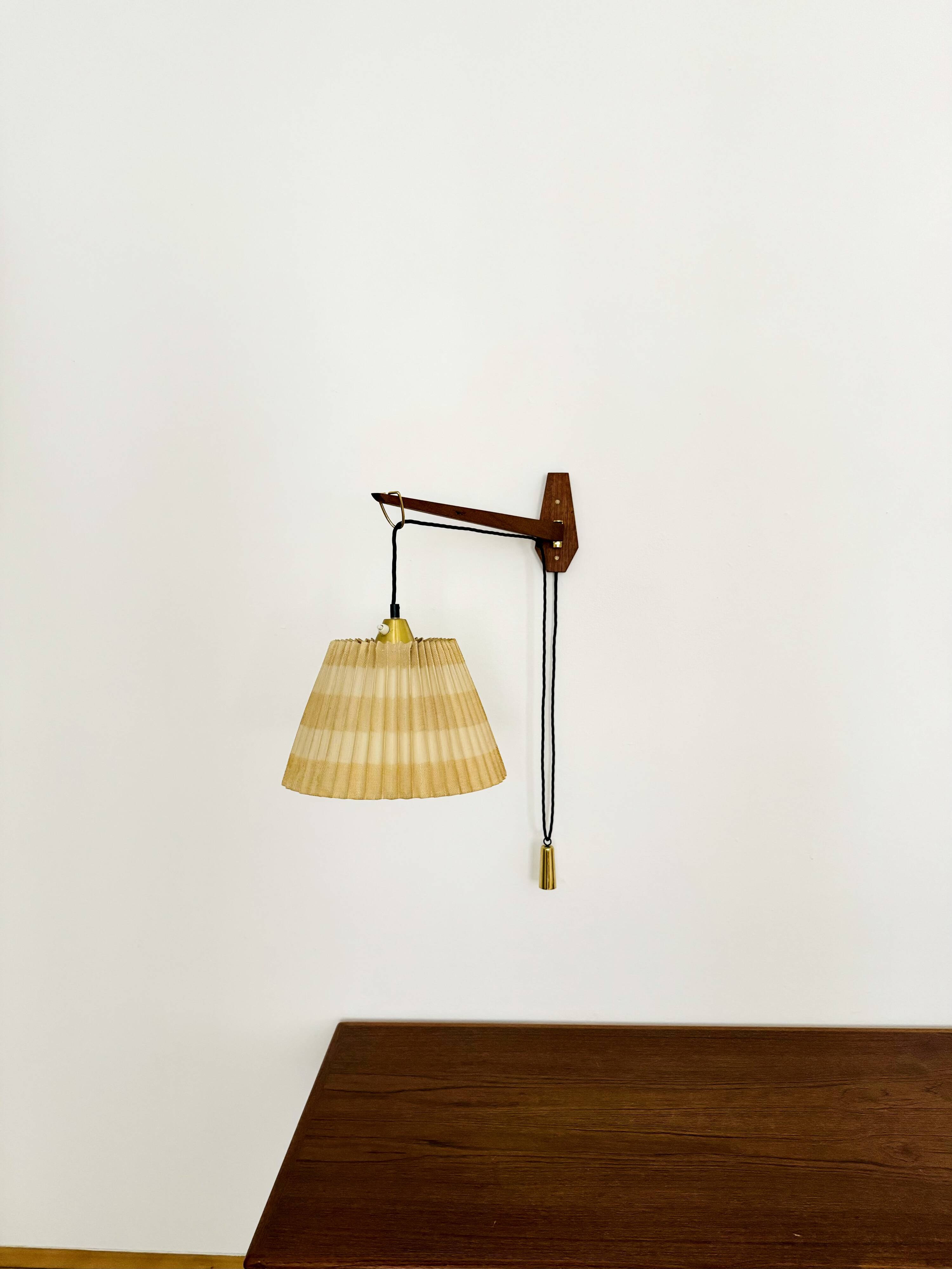 Adjustable Pleated Wall Lamp by Kaiser Leuchten