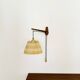 Adjustable Pleated Wall Lamp by Kaiser Leuchten