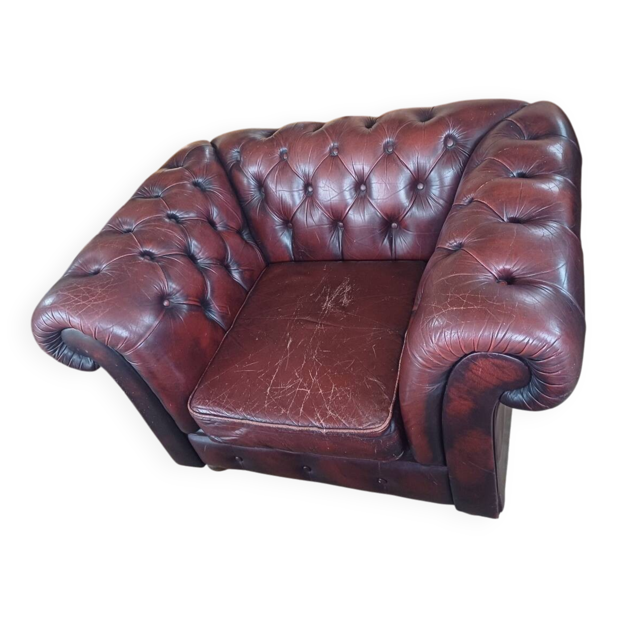 Chesterfield armchair