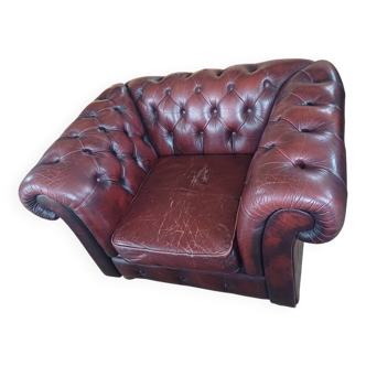 Fauteuil chesterfield