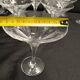 Set of Twelve Crystal Martini Glasses by Christinenhutte, Germany