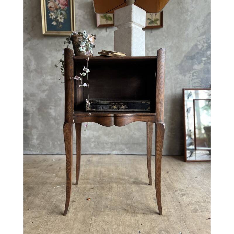 Antique bedside table