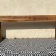 Solid oak beam console