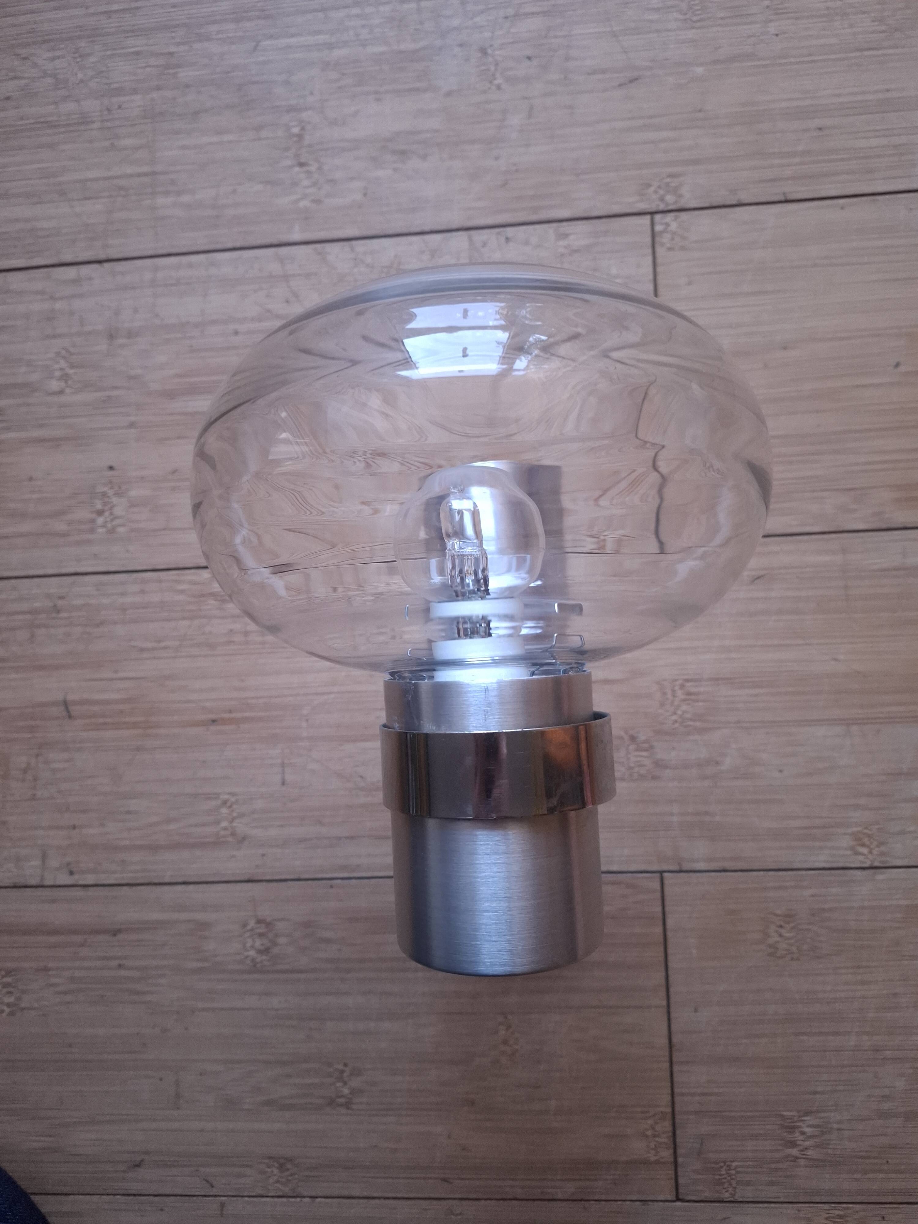 Vintage 70's Scolari style wall light