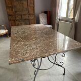 Marble table
