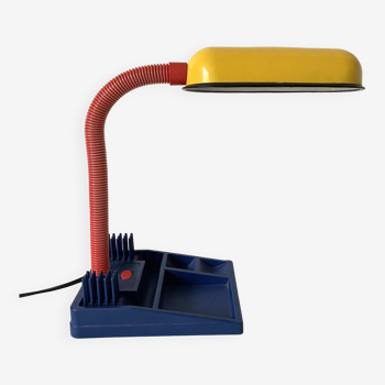 Tricolor desk lamp from the 80s