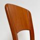 Set of 4 Danish design chairs by Gramrode from the 1970s