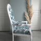Voltaire style armchair