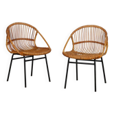 Paire de fauteuils vintage par Jan Kalous pour Uluv, 1960