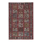 Vintage Turkish rug from Oushak, hand-woven 120x185 cm