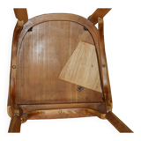 Set of 4 Baumann N°12 medium beech chairs