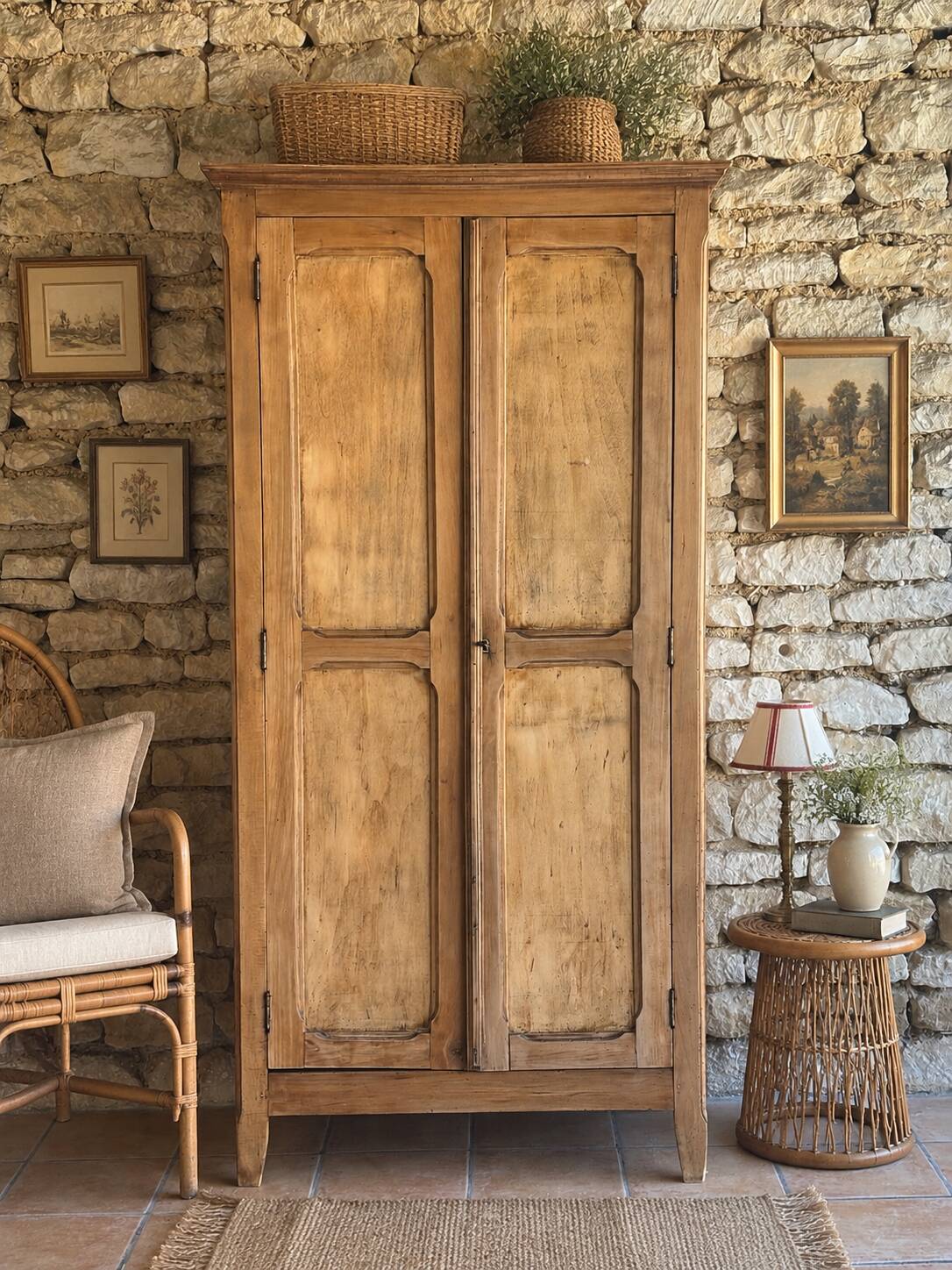 Restored Parisian wardrobe