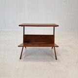 Mid century dutch side table or magazine rack, 1960's