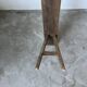 Small solid walnut farm bench, 1950s