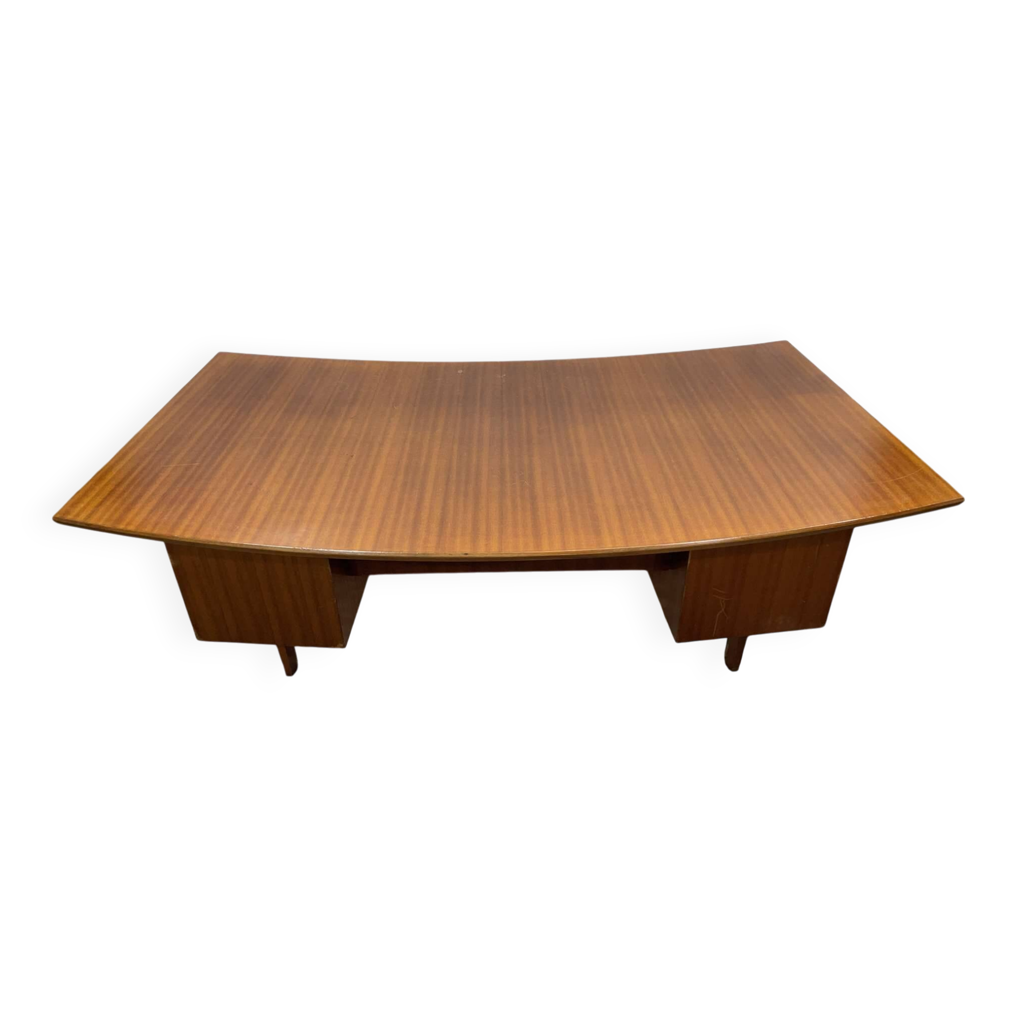 1960s mahogany executive desk - can be dismantled into 3 parts