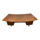 1960s mahogany executive desk - can be dismantled into 3 parts