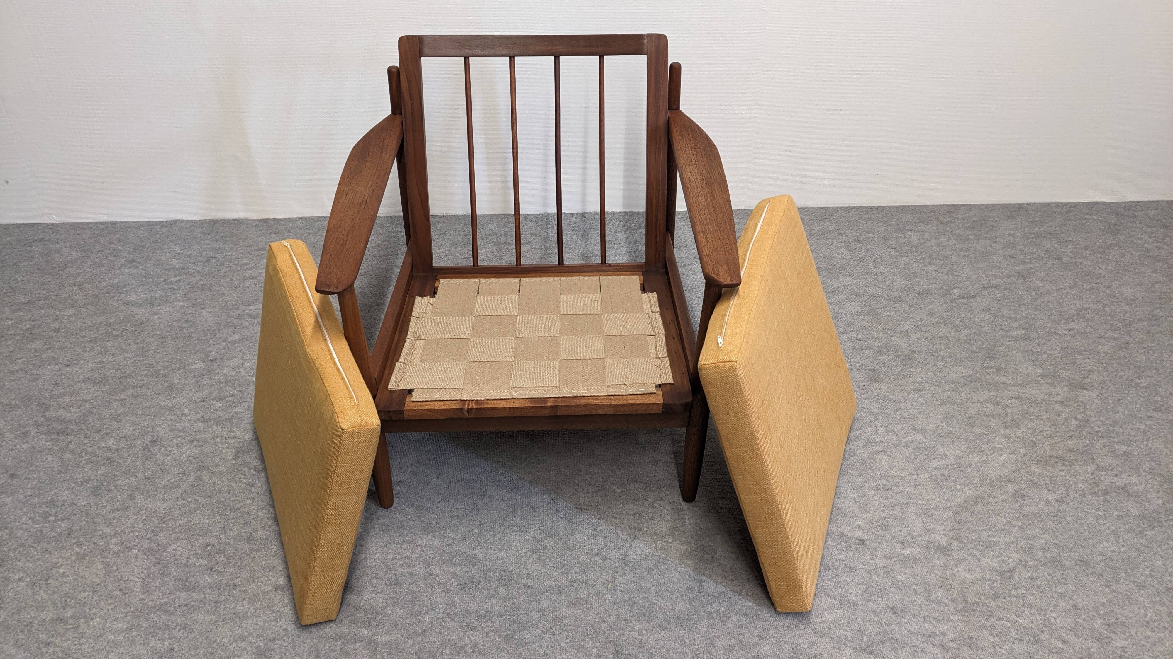 Danish teak armchair, 50s-60s