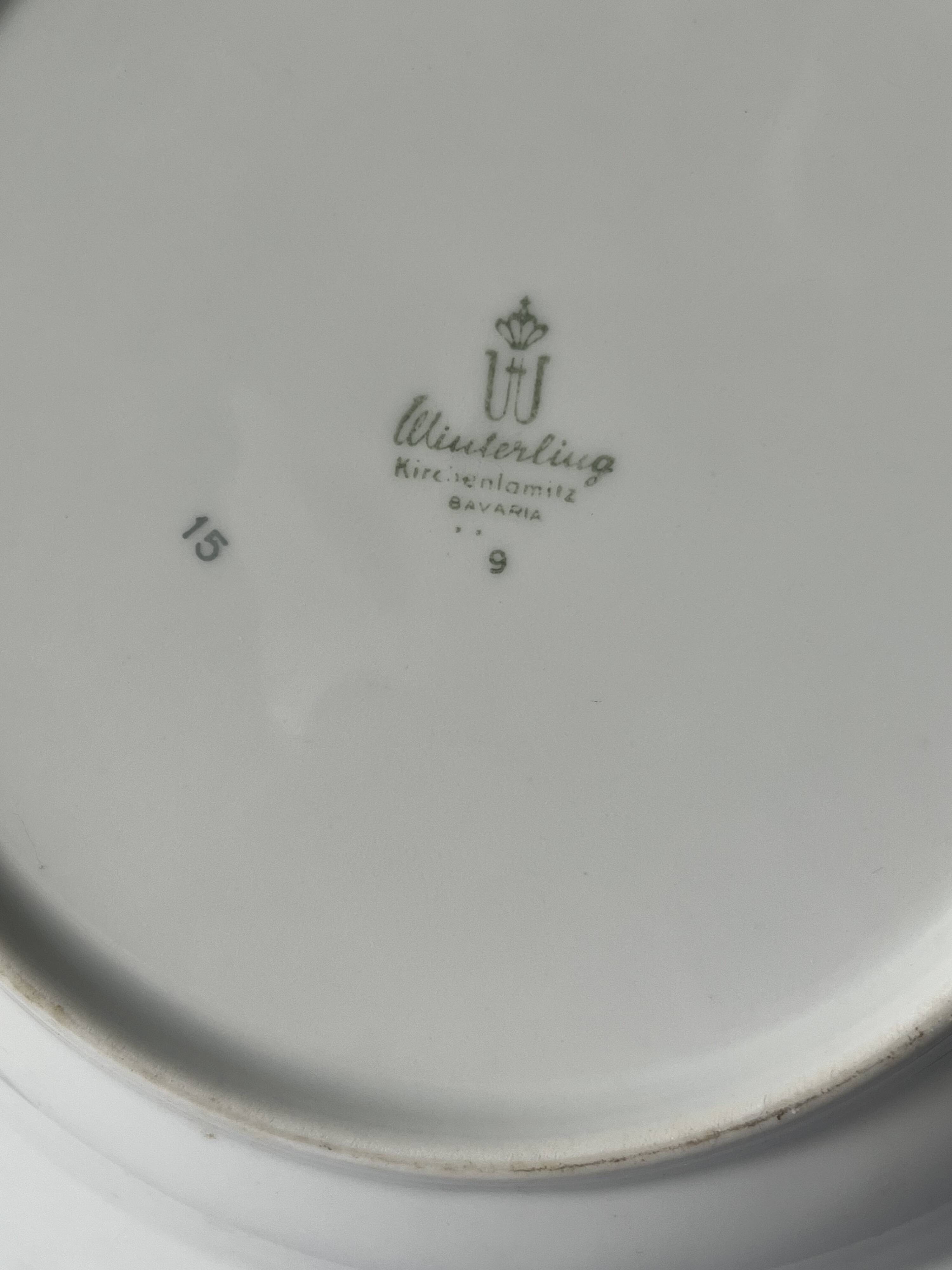 8 soup plates - Winterling porcelain
