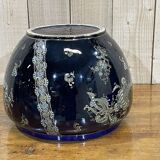 Porcelain pot cache - art deco era - Bleu de Sèvres