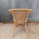 Vintage rattan wicker adult armchair