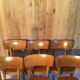 Lot 6 bistro chairs