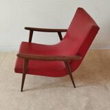 Fauteuil scandinave vintage années 70