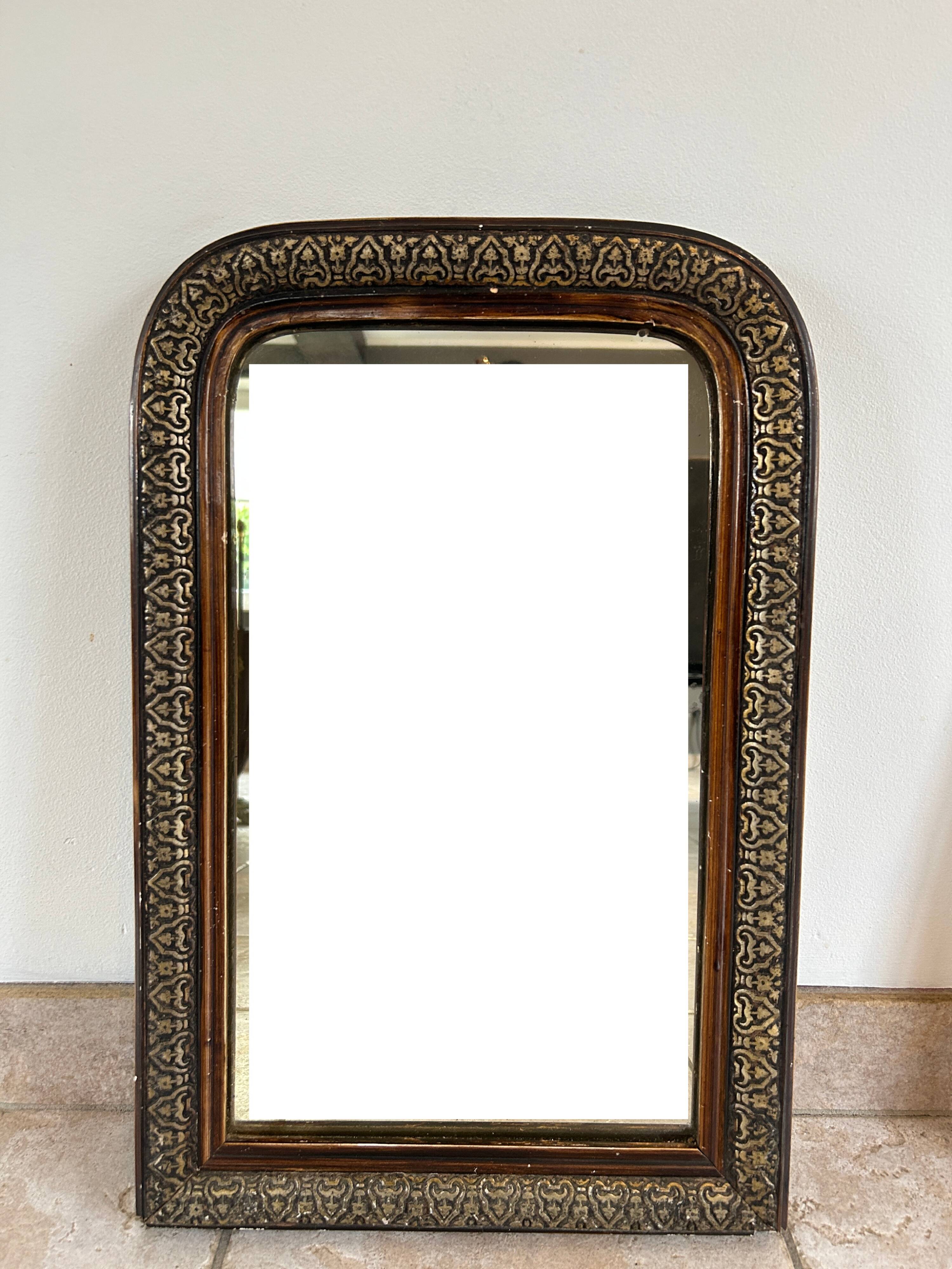 Napoleon III period mirror
