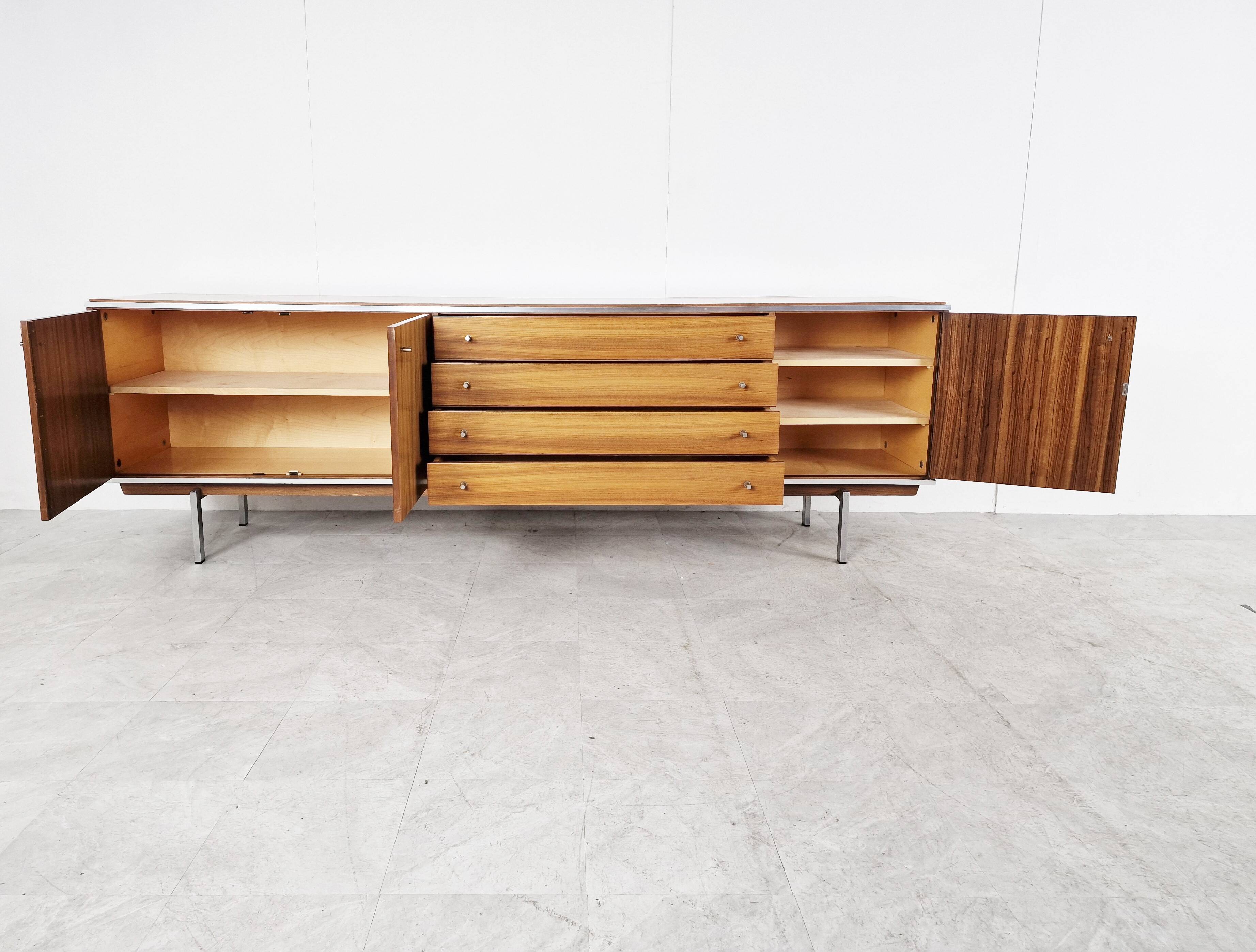 Vintage sideboard by Pieter De Bruyne for AL Meubel, 1960s