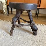 Vintage brutalist stool