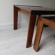 Pair of nesting tables model 777 – Afra & Tobia Scarpa for Cassina