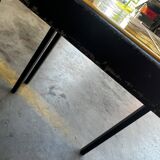 Set of 3 vintage nesting tables and checkered tables