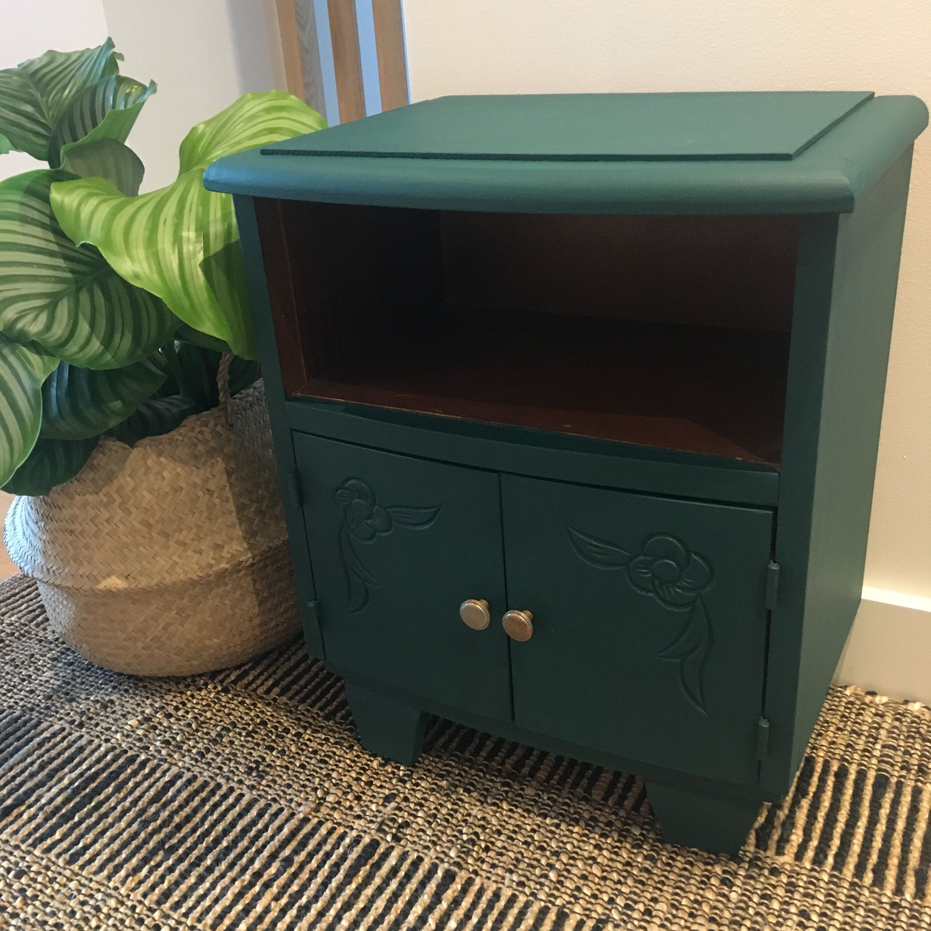 Art deco bedside table