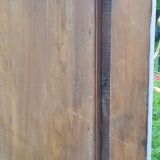 1900s coat rack patina gray mirror brass hooks