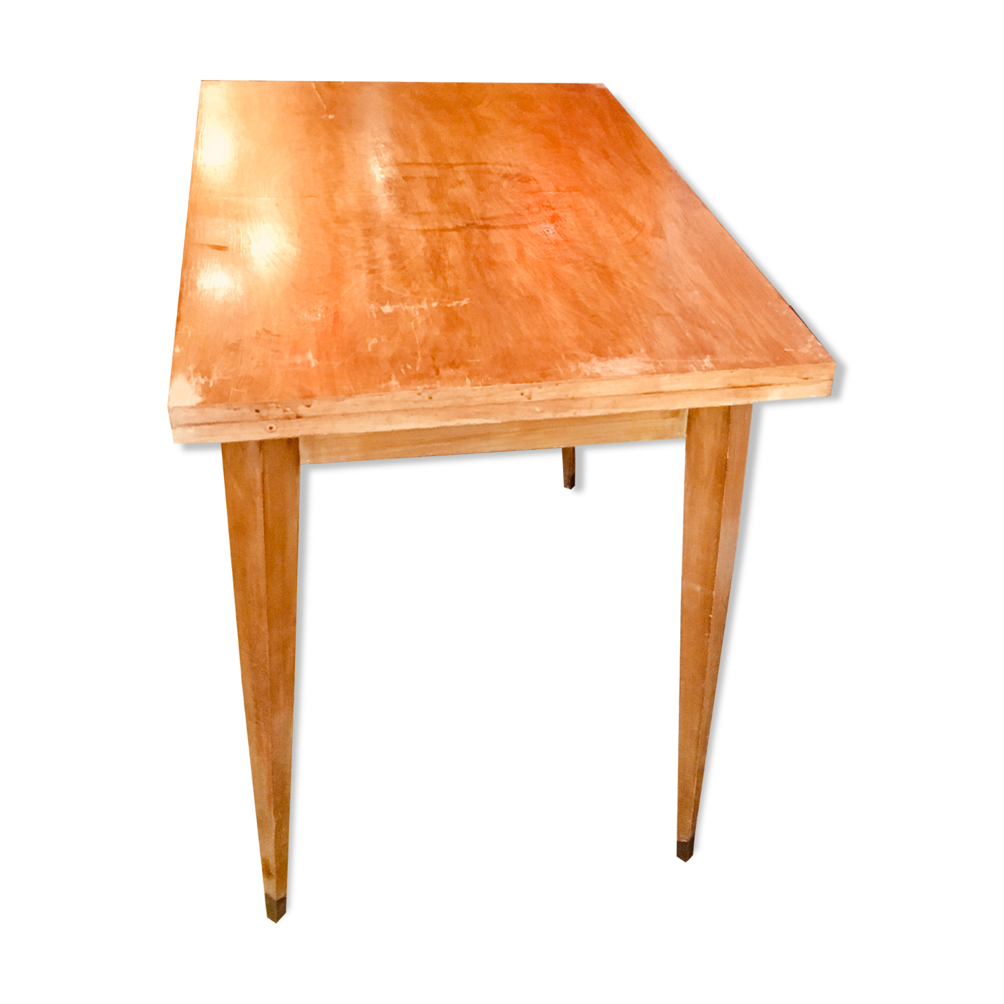 Wooden 50s portfolio table