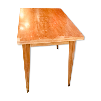 Table portefeuille des années 50 en bois