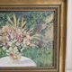Oil on Canvas Board - Bouquet of Wildflowers Signed