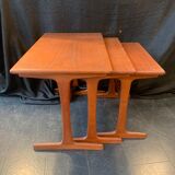 Kai Kristiansen , Scandinavian trundle table design 1960