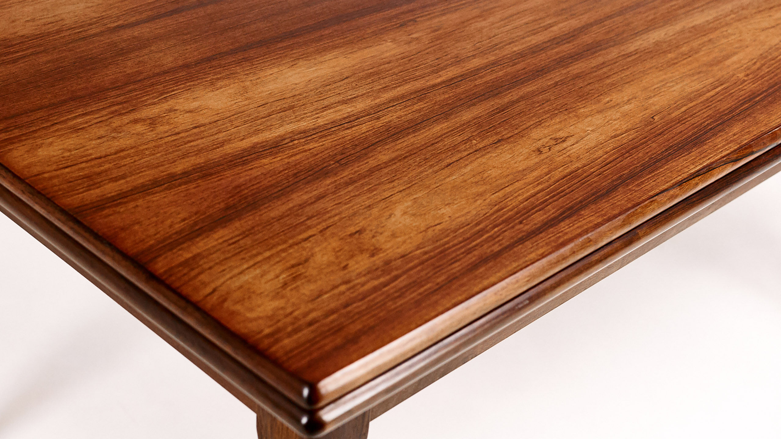 Rosewood dining table, Ivan Gern Møbelfabrik. Denmark, C.1960