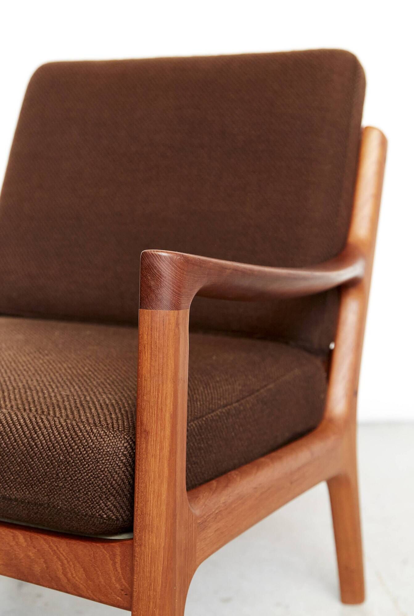 Fauteuil "Senator" du milieu du siècle par Ole Wanscher pour France & Søn