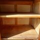 sliding door wardrobe, vintage, possible hanging space