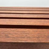 Mid-Century Bench in Iron and Brass, 1950s